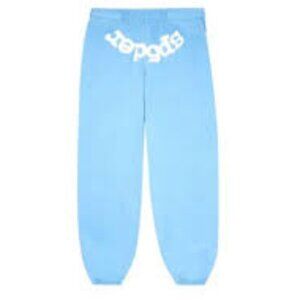 Sp5der Web Sweatpants Skyblue